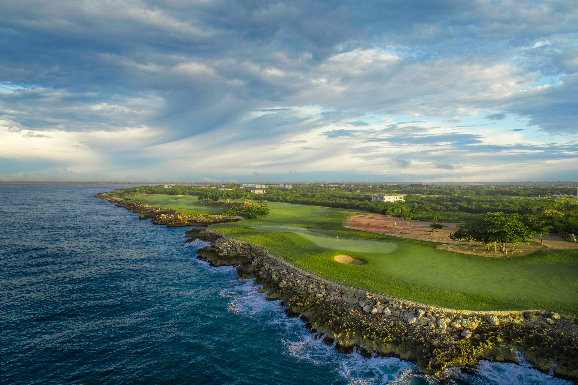 PGA Oceans4, campo de golf en República Dominicana, La Romana, junto al Caribe